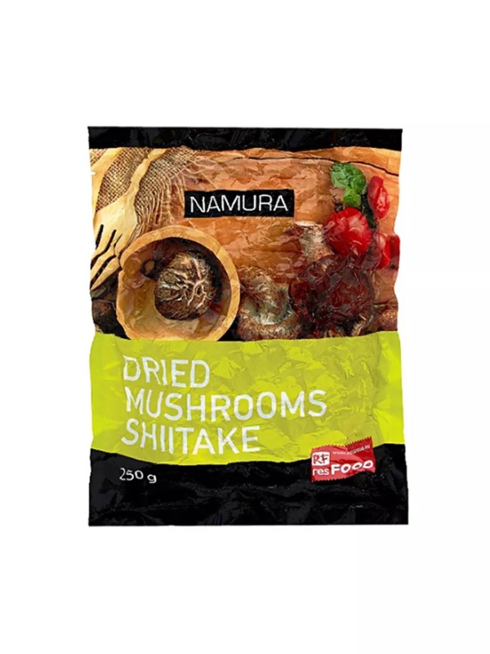Resfood грибы шиитаке целые сушеные namura