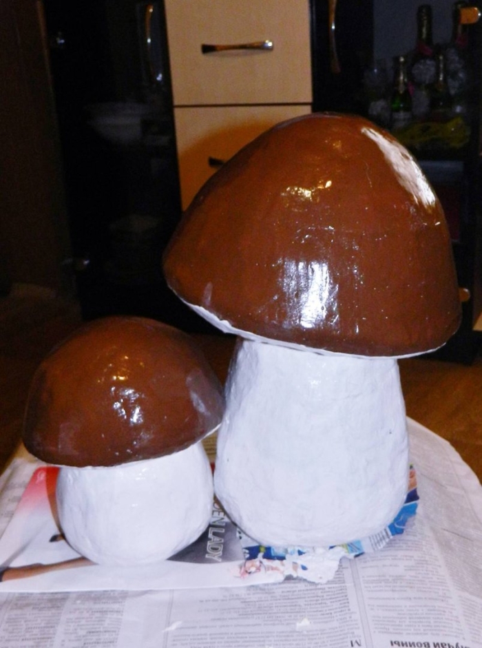 Поделка грибы своими руками для детского сада