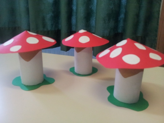 Поделка гриб