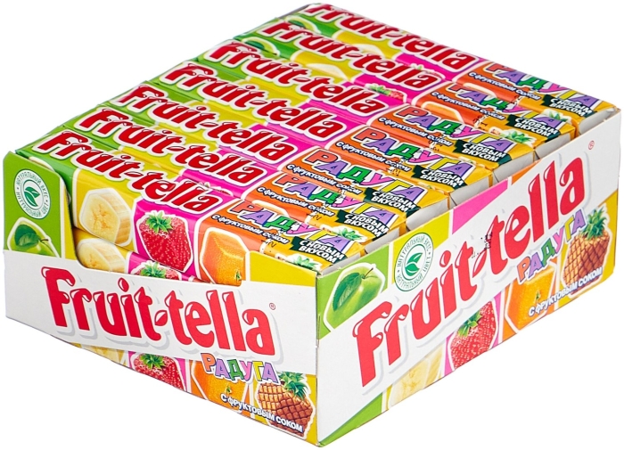 Жевательная конфета fruittella