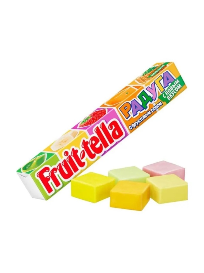 Жевательные конфеты fruittella радуга