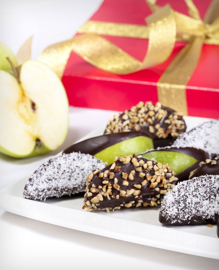 Конфеты фрукты в шоколаде