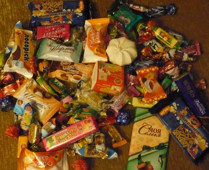 Сладкие новогодние подарки