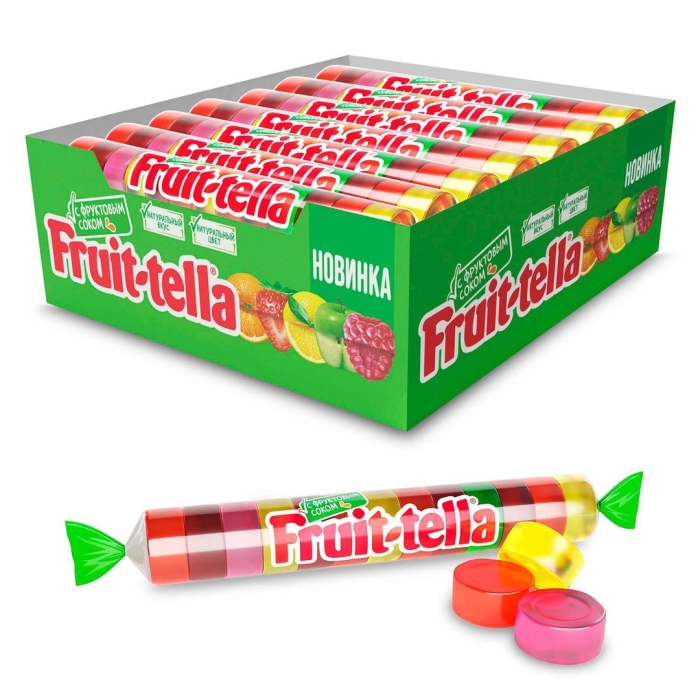 Жевательные конфеты fruittella ассорти