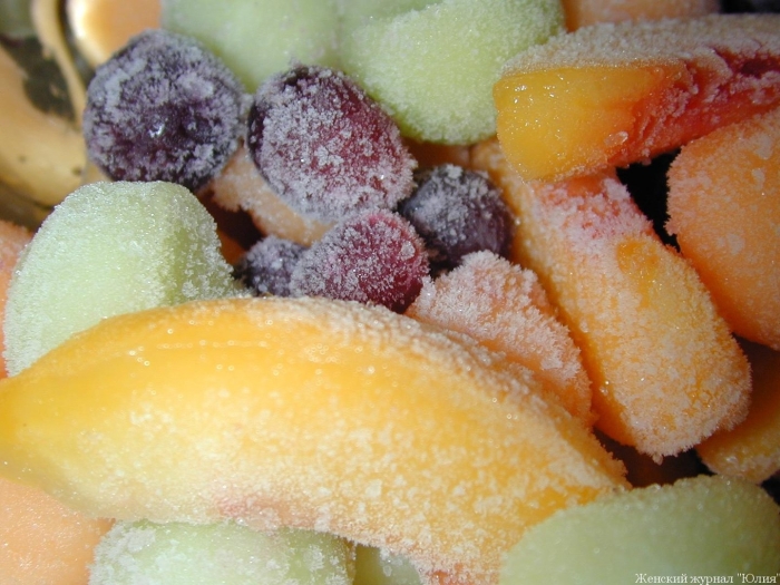 Замороженные фрукты