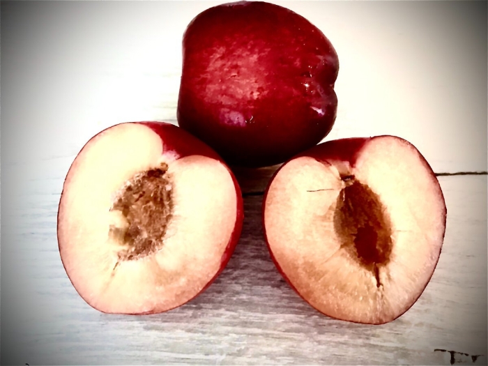 Слива красная