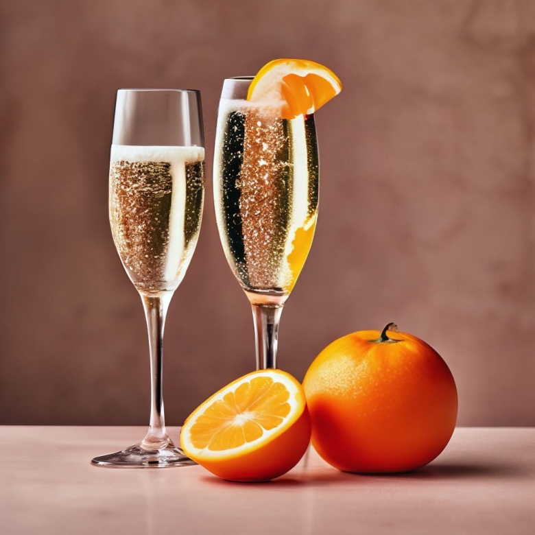Мандарины и шампанское