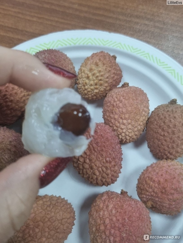 Экзотический фрукт личи