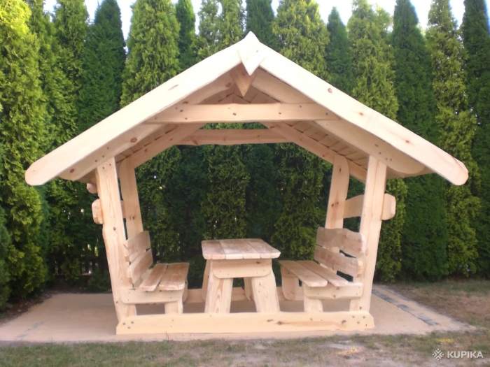 Беседка из доски