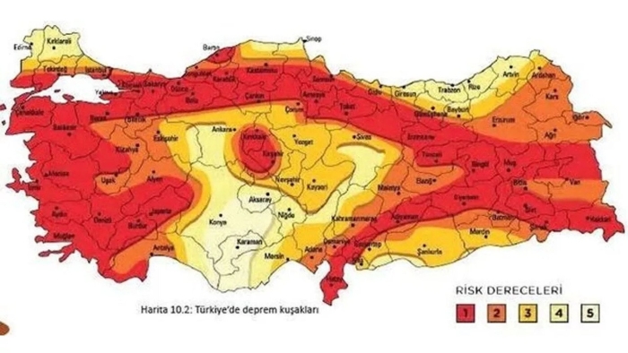 Istanbul deprem risk haritası