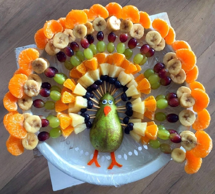 Украшение фруктов