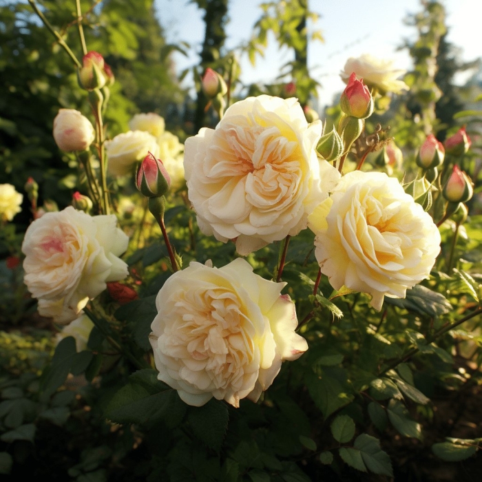 Роза плетистая эльф