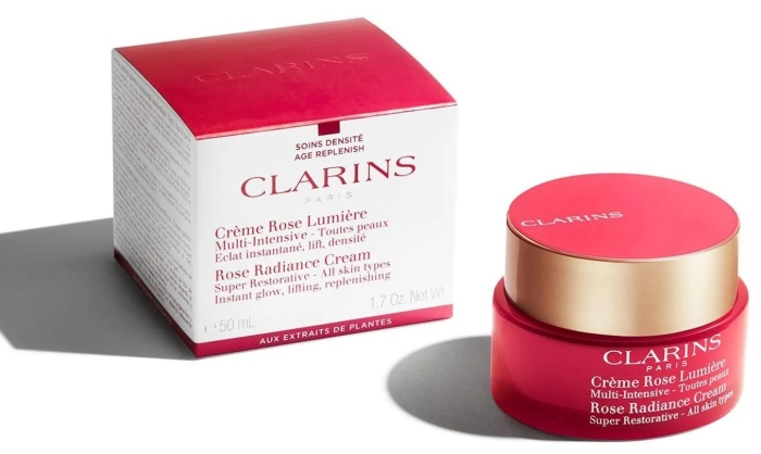 Clarins creme rose lumiere multi intensive
