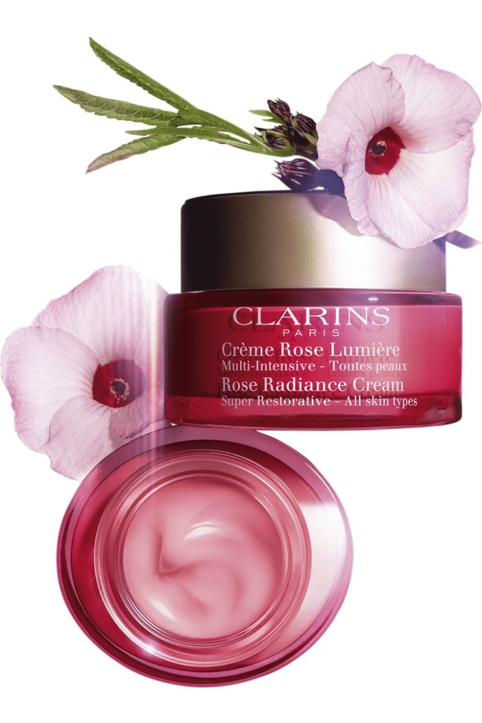 Creme rose lumiere clarins