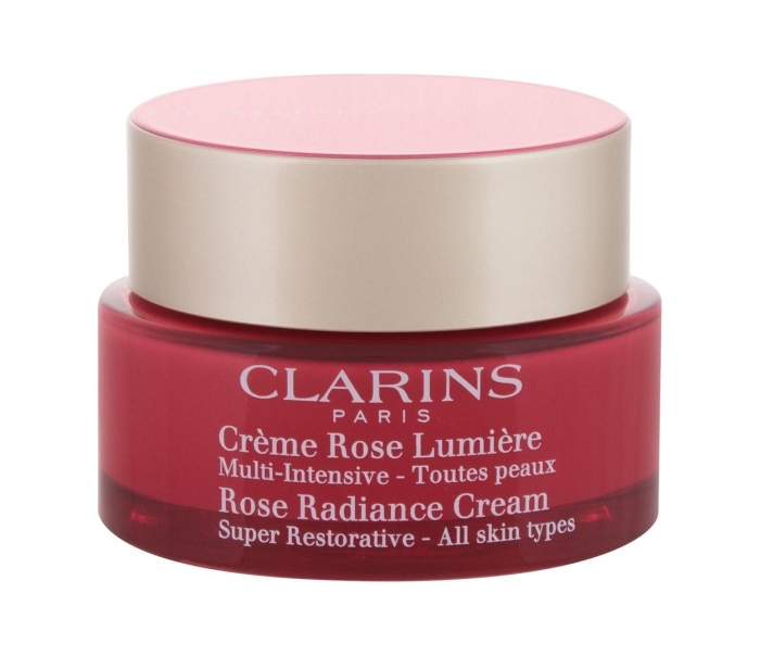 Clarins rose radiance cream super restorative