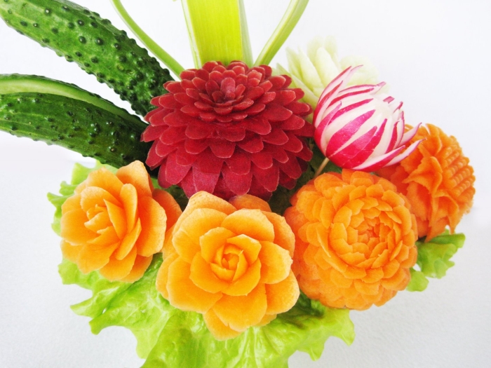 Карвинг из фруктов для начинающих