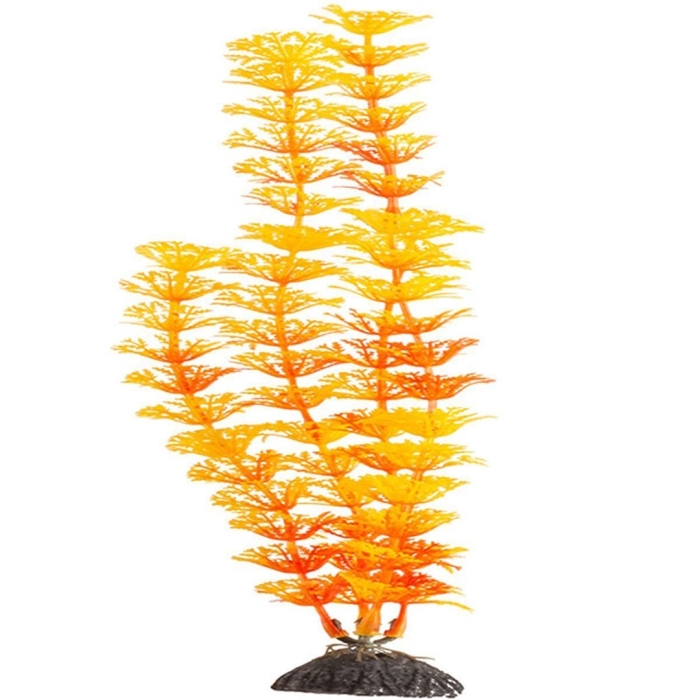 Кабомба оранжевая пластиковое растение barbus plant 021