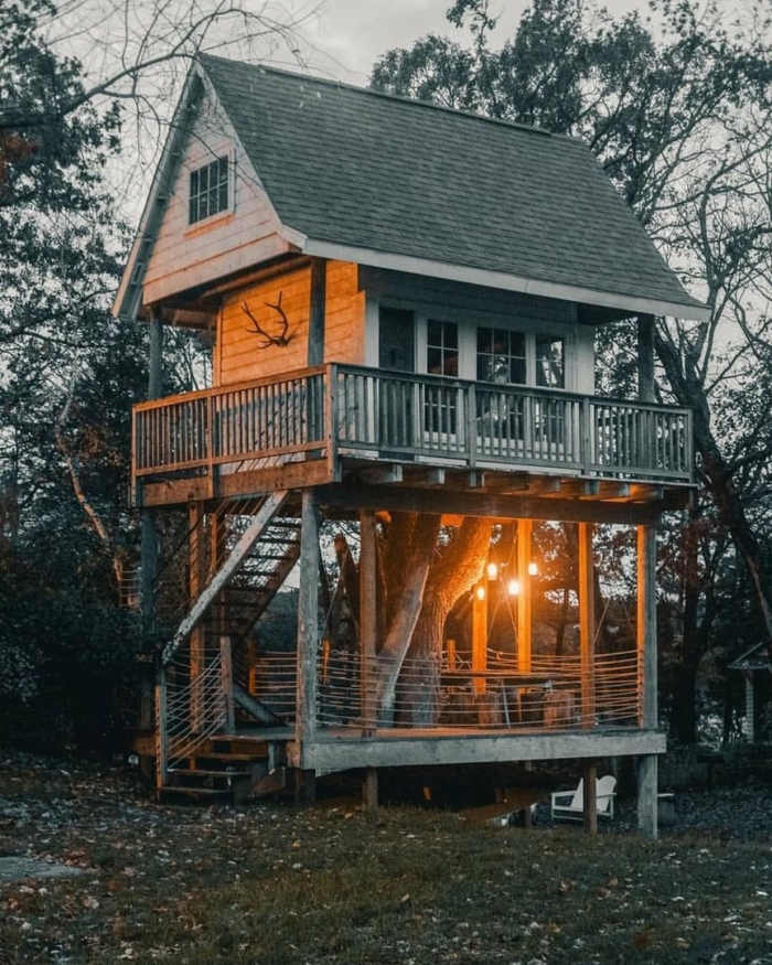 Домики на дереве