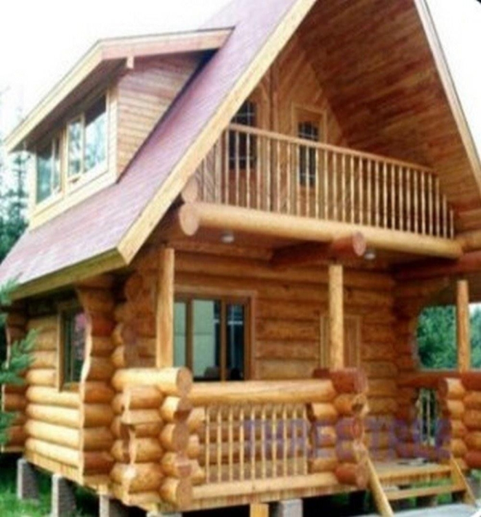 Деревянные дом