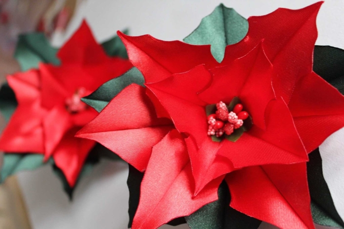 Мастер класс рождественская звезда пуансеттия