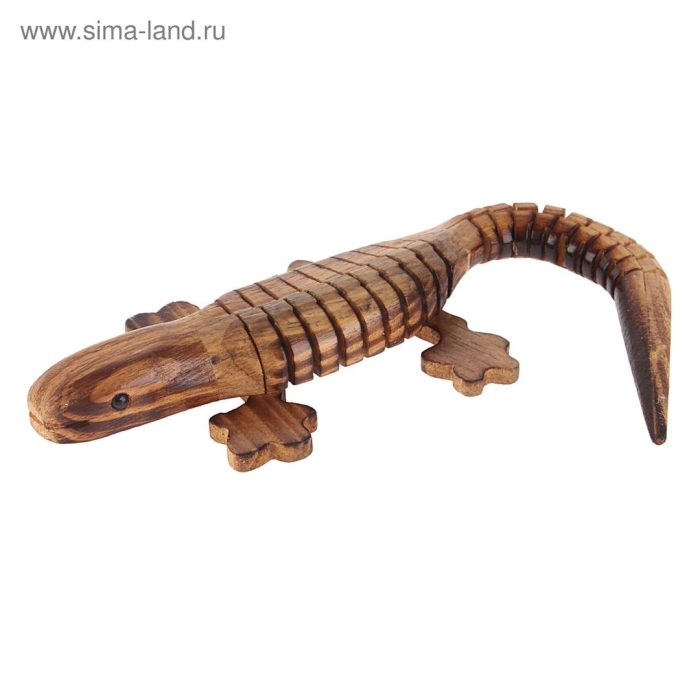 Деревянный крокодил