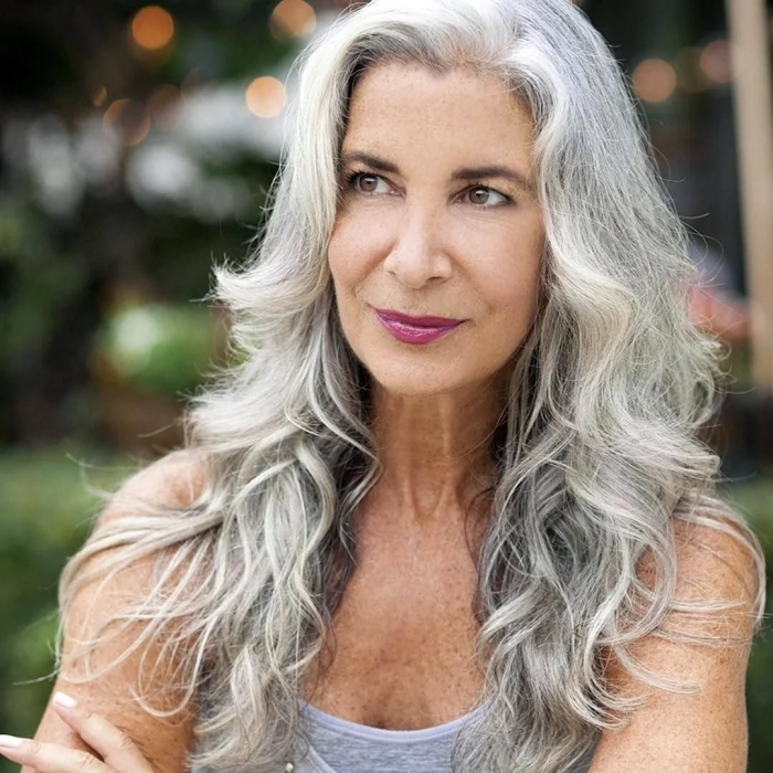 Дафна хикс grey hair