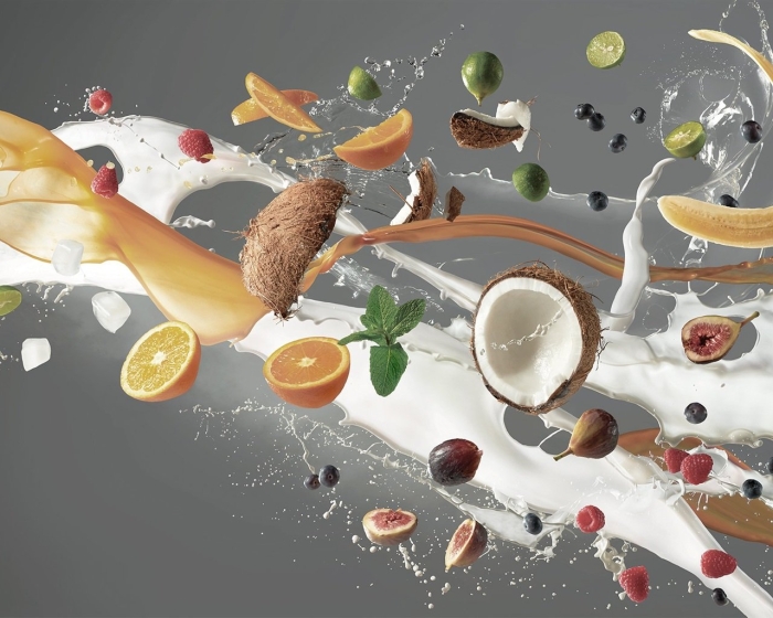 Молоко брызги