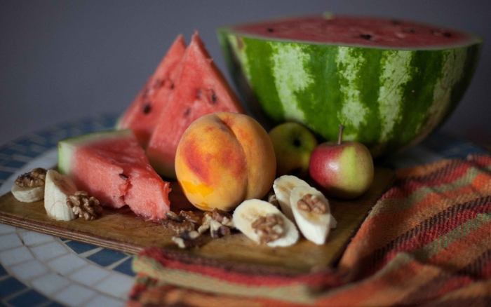 Натюрморт с арбузами