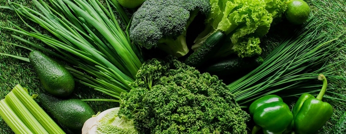 Зеленые овощи