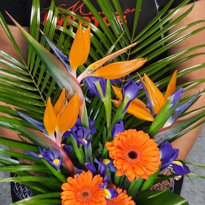 Букет со стрелицией