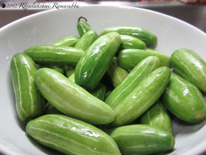 Овощ похожий на огурец