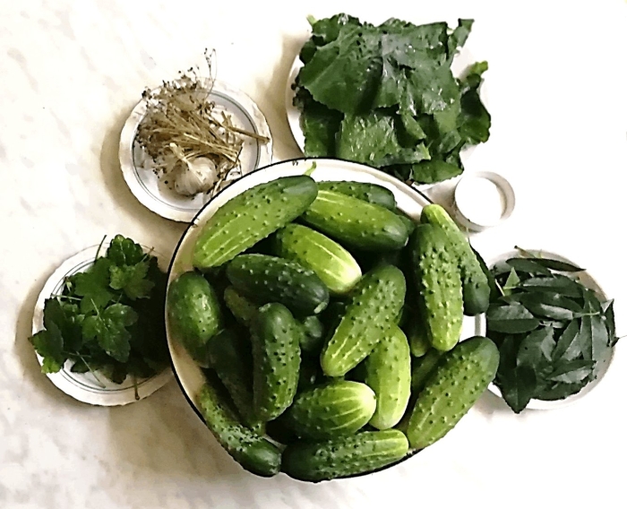 Малосольные огурцы быстрого приготовления