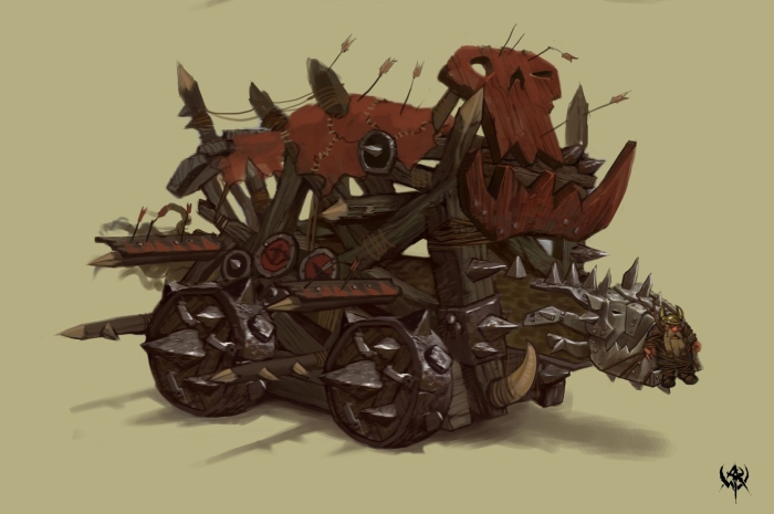 Пушка вархаммер фэнтези