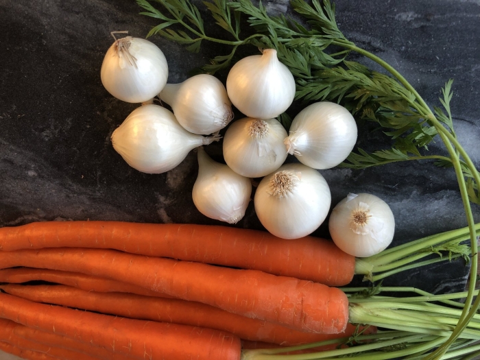 Лук морковь