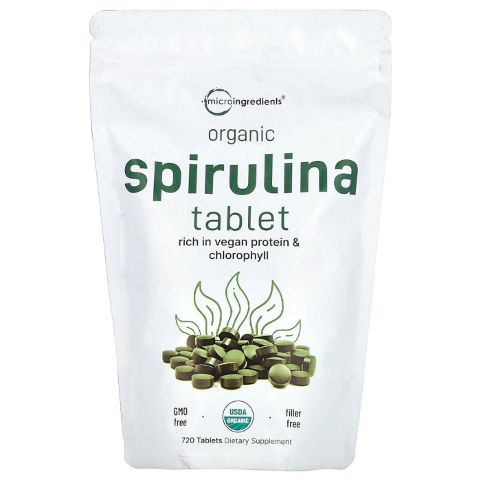 Spirulina organic tablets 2200