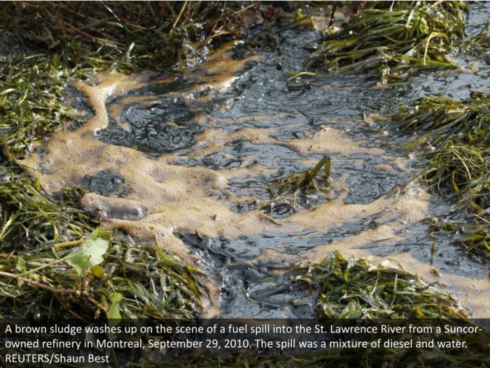 Загрязнение водоемов и почвы
