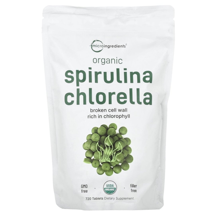 Spirulina органик tablets
