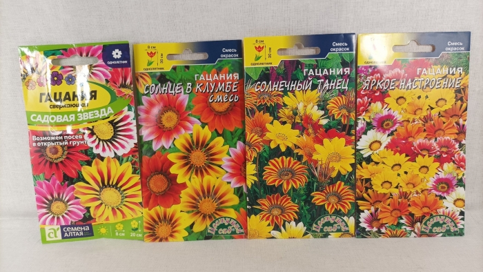 Газания садовая звезда семена