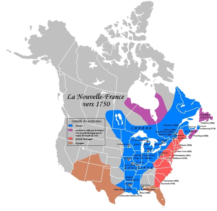 Территория северной америки