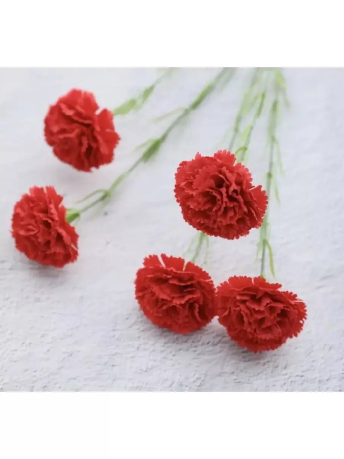 Букет гвоздик искусственный