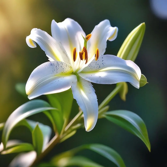 Белая лилия