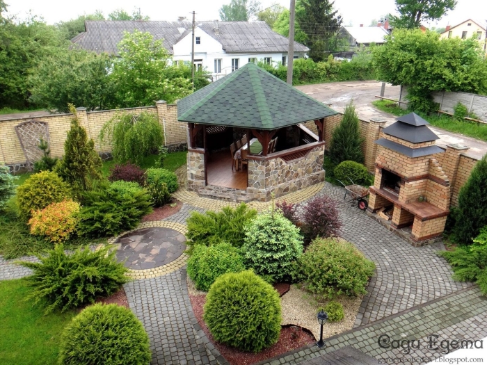 Ландшафтный дизайн участка