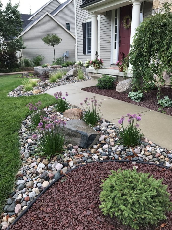 Front yard landscaping