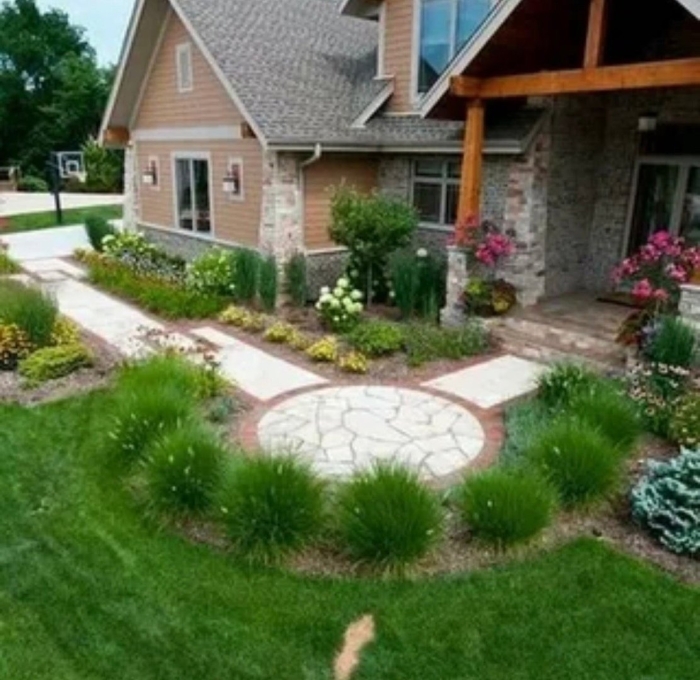 Дизайн приусадебного участка в частном доме