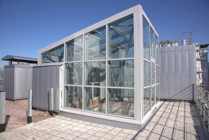 Алюминиевое окно татпроф