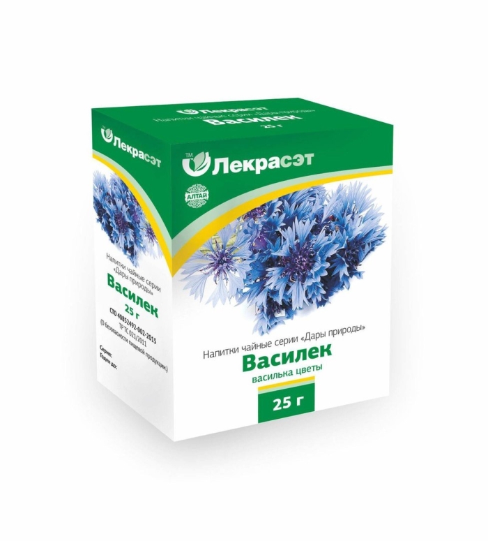 Василек синий препараты