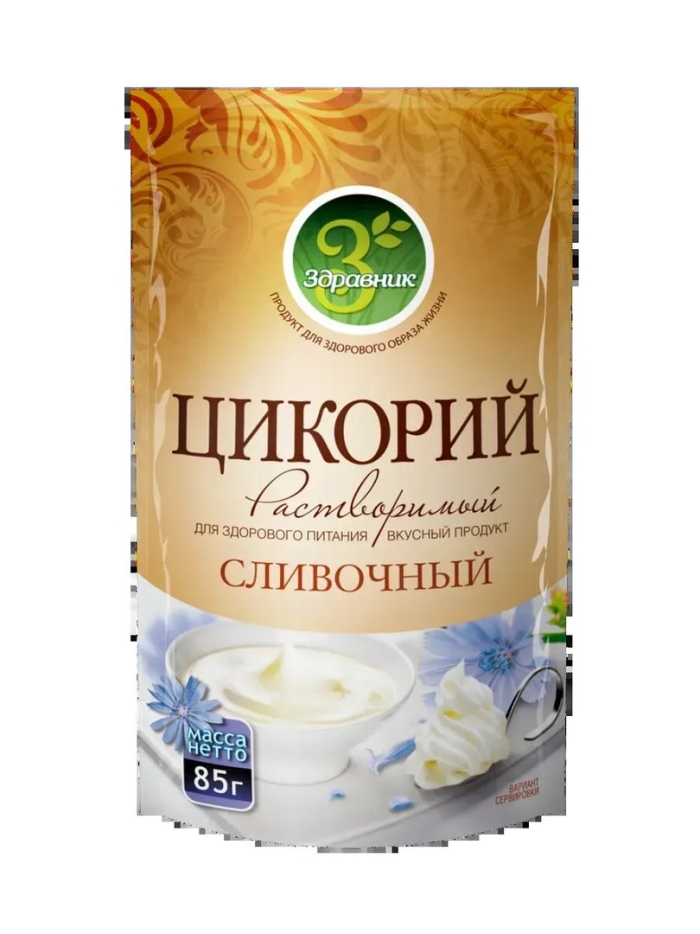 Цикорий здравник сливочный растворимый 85 г
