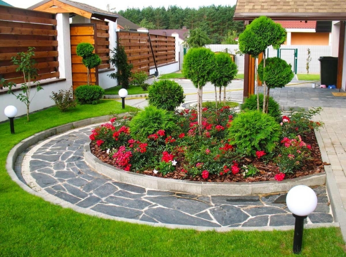 Ландшафт на даче