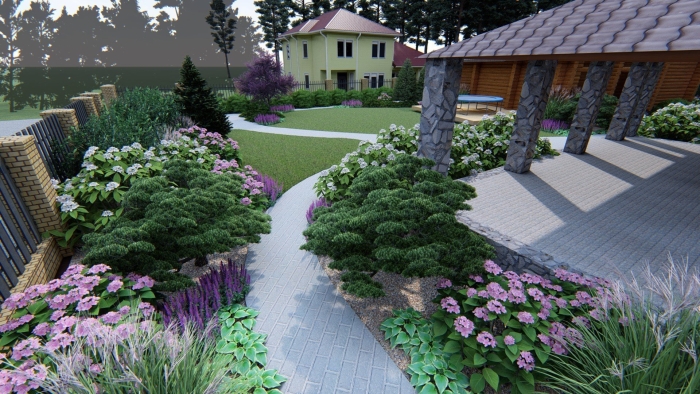 Готовые решения для ландшафтного дизайна