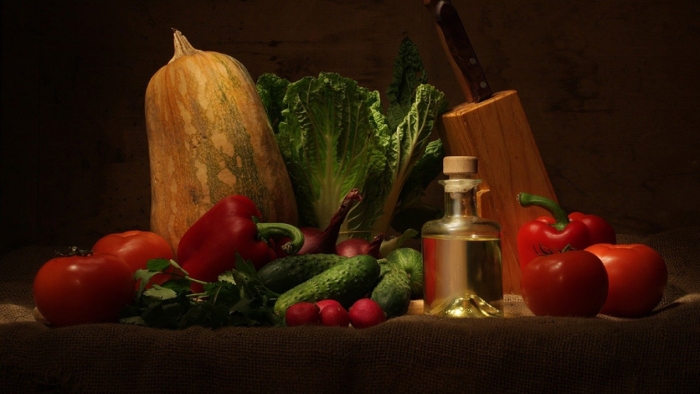 Натюрморт с овощами
